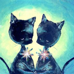 【作品について】星空と黒猫