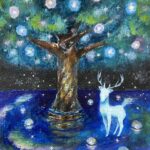 光の実る木と鹿の神様