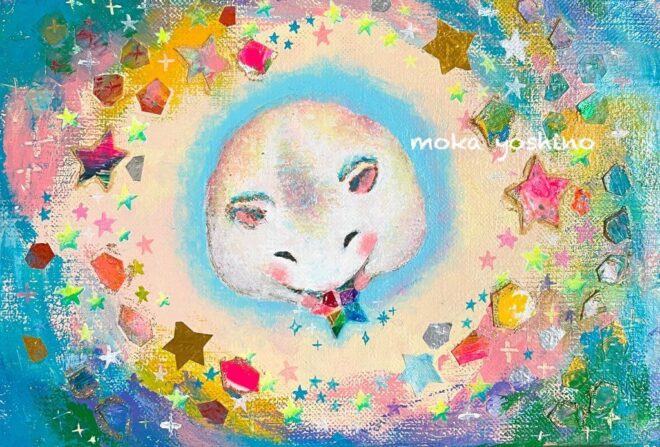 白いハムスター