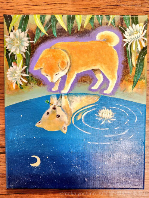 柴犬の絵